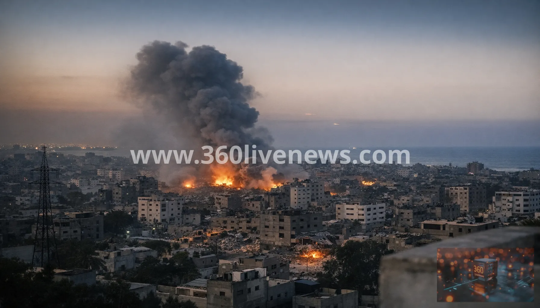 Overnight Israeli strikes kill civilians in Gaza as ceasefire talks continue