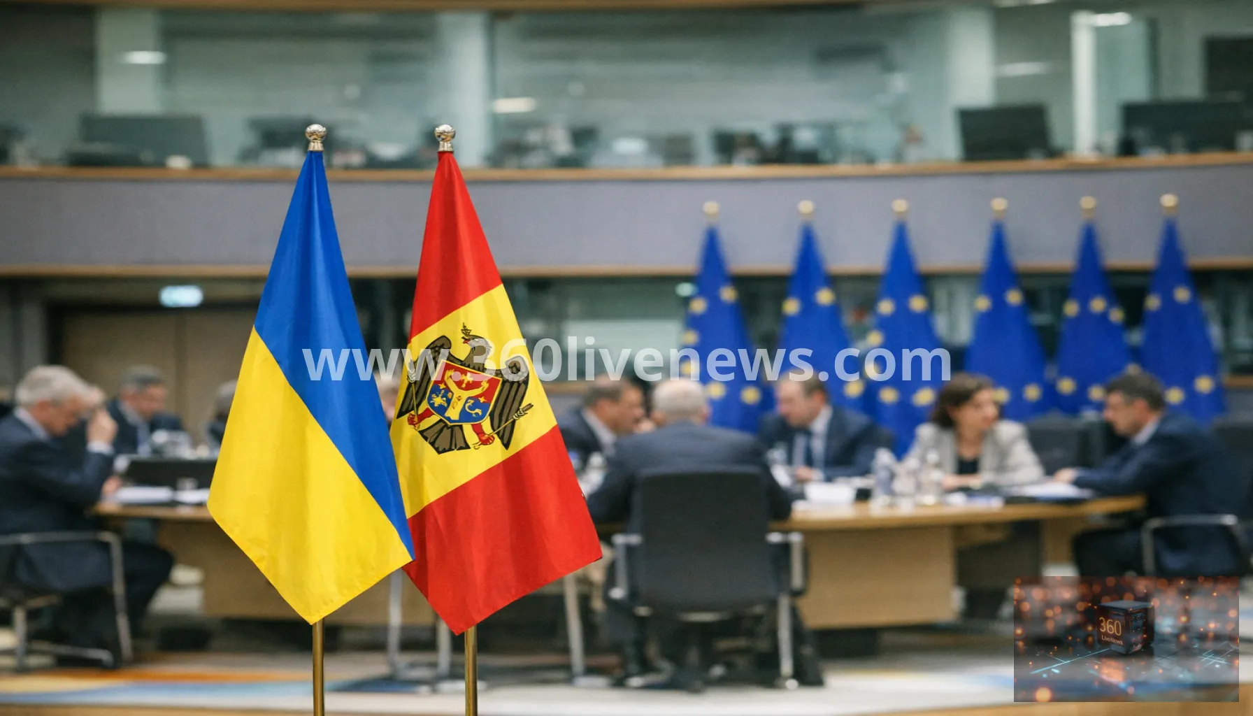 EU agrees to launch membership talks with Ukraine and Moldova