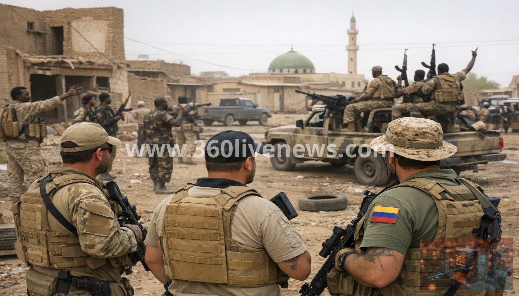 Colombian Mercenaries Backed by UAE Aided Sudan's RSF in El-Fasher Capture