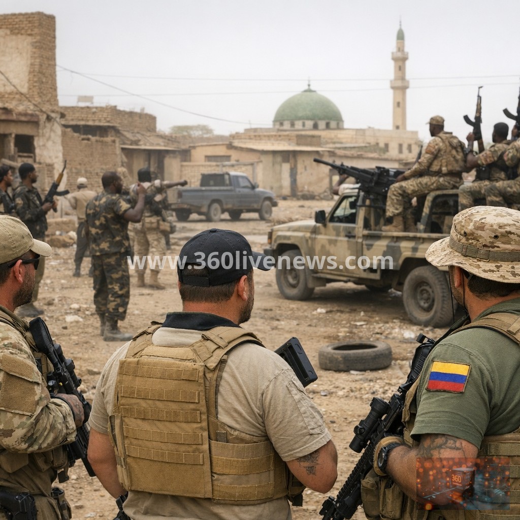 Colombian Mercenaries Backed by UAE Aided Sudan's RSF in El-Fasher Capture
