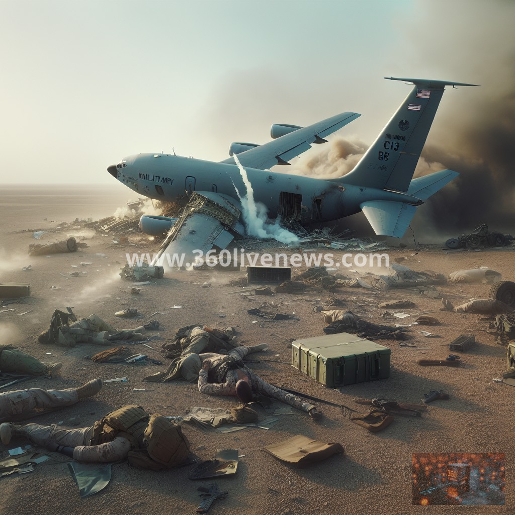 US military KC-135 refuelling aircraft crashes in western Iraq after suspected mid-air collision, rescue efforts underway