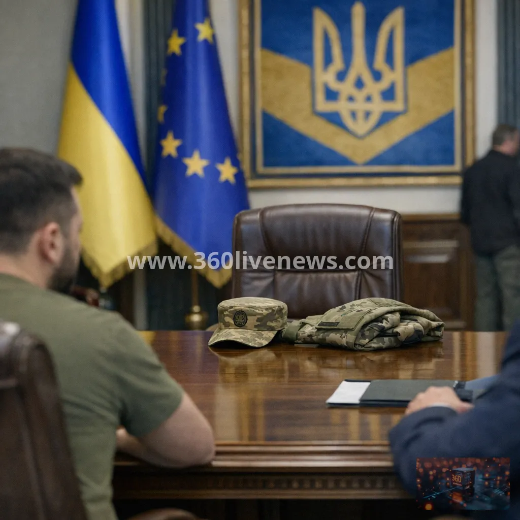 Zelenskyy dismisses Ukraine army chief after days of protests over military reform
