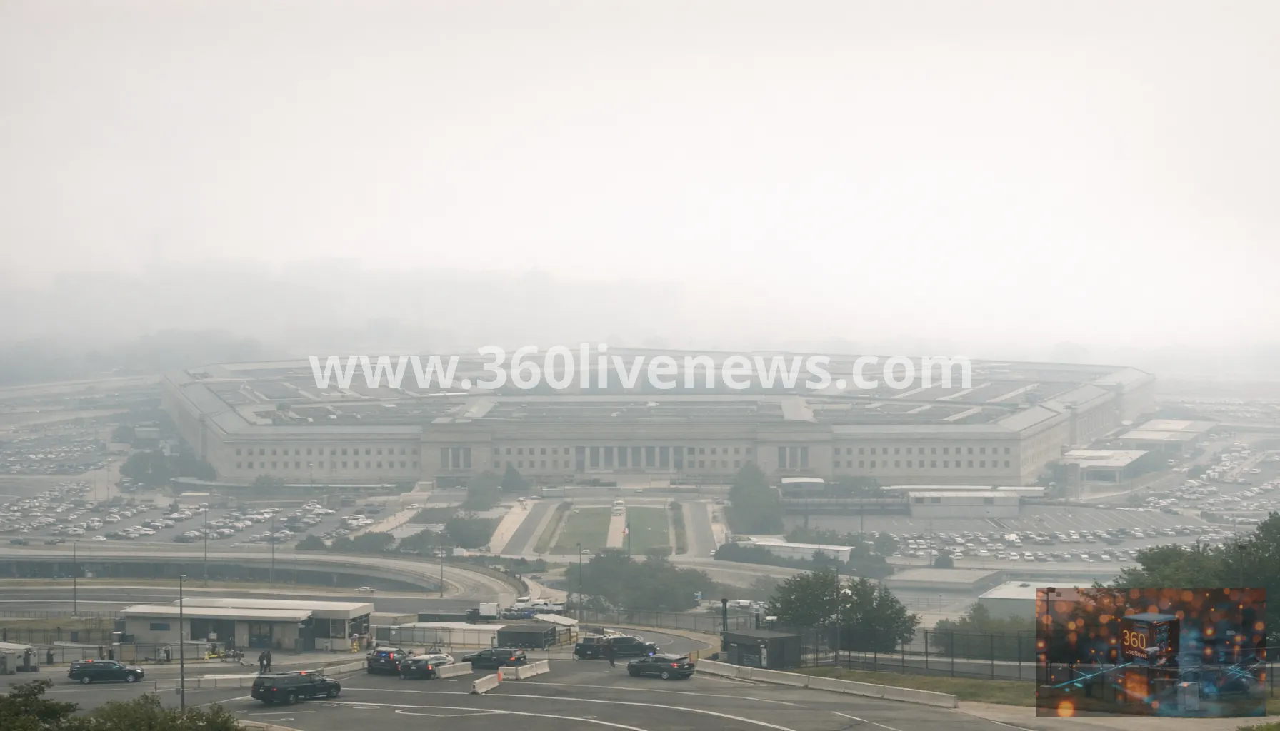 Pentagon placed under shelter-in-place after air-quality alert