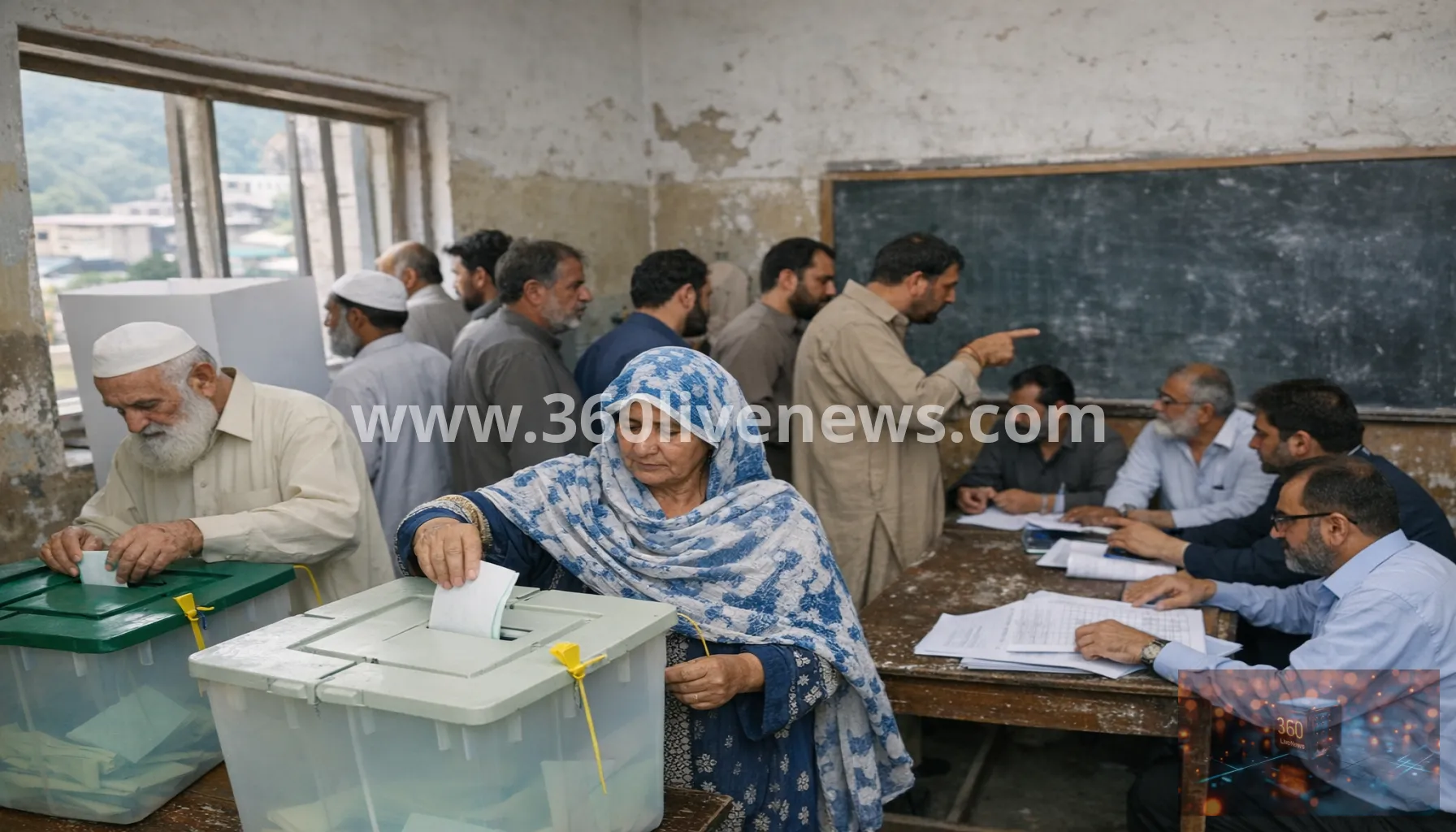 Pakistan-administered Kashmir votes amid unrest over disputed refugee seats