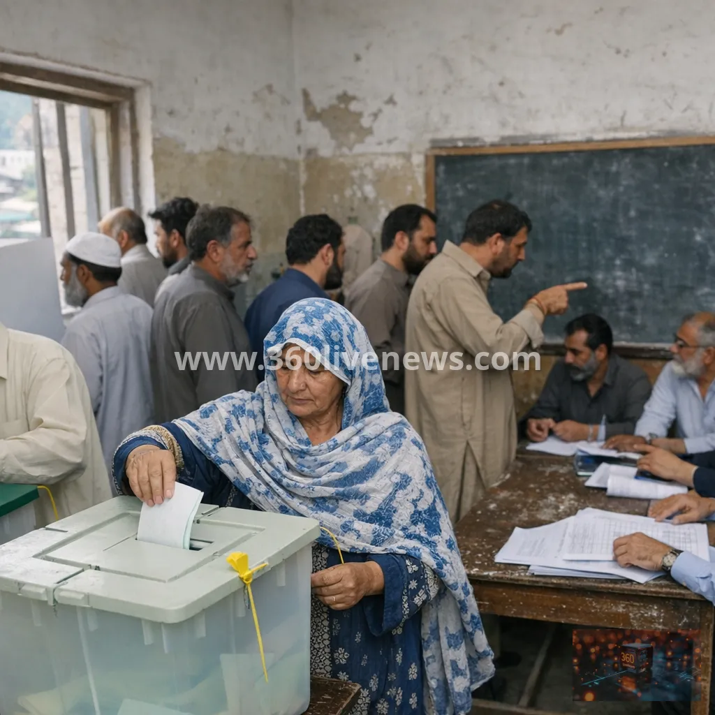 Pakistan-administered Kashmir votes amid unrest over disputed refugee seats
