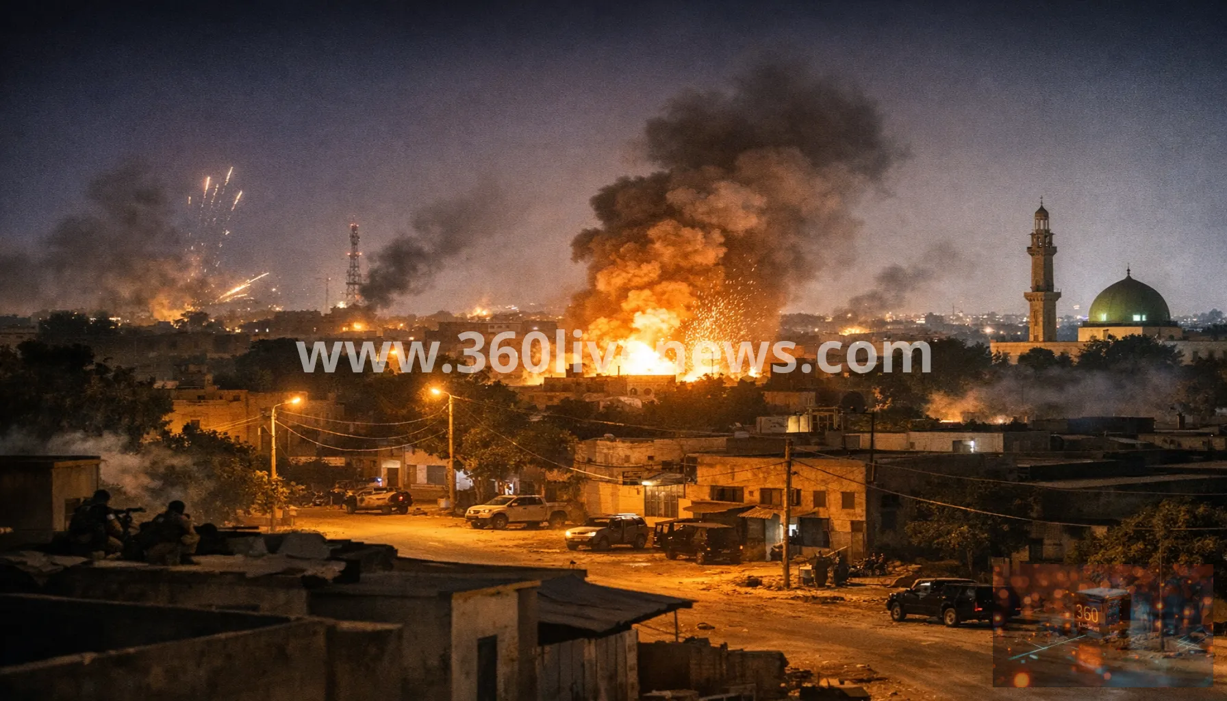 Gunfire and blasts reported across Niger capital Niamey