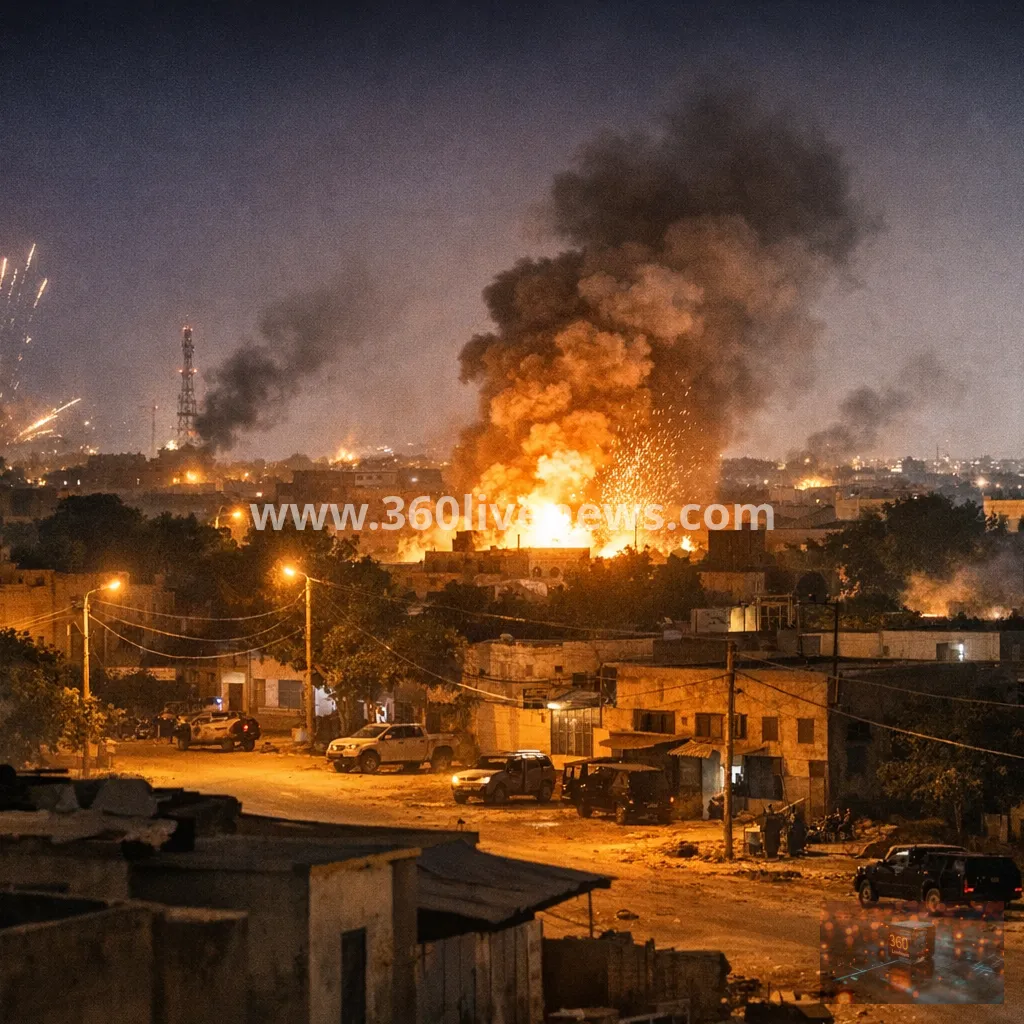 Gunfire and blasts reported across Niger capital Niamey