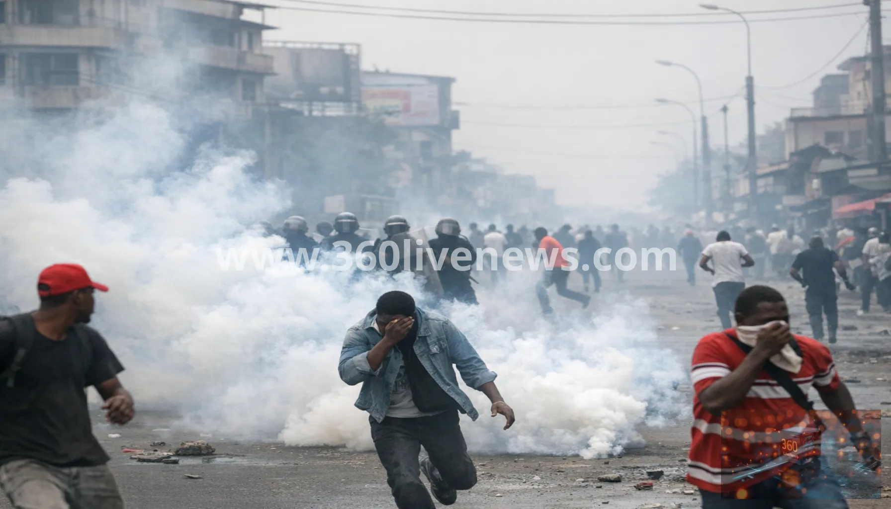 Police crack down on protests against constitutional change in DR Congo