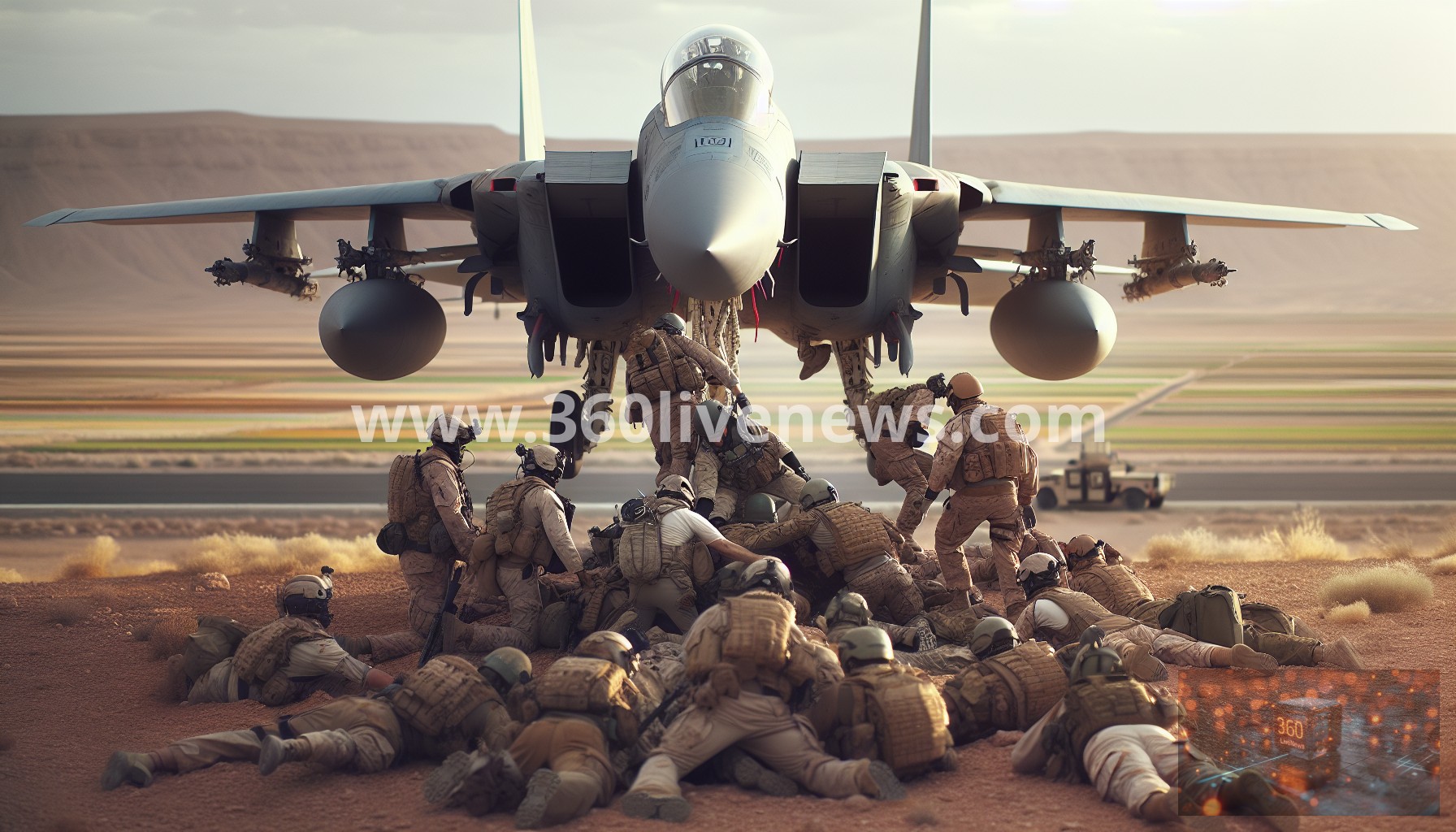 United States conducts successful rescue operation in Iran for crew of downed F-15 fighter jet