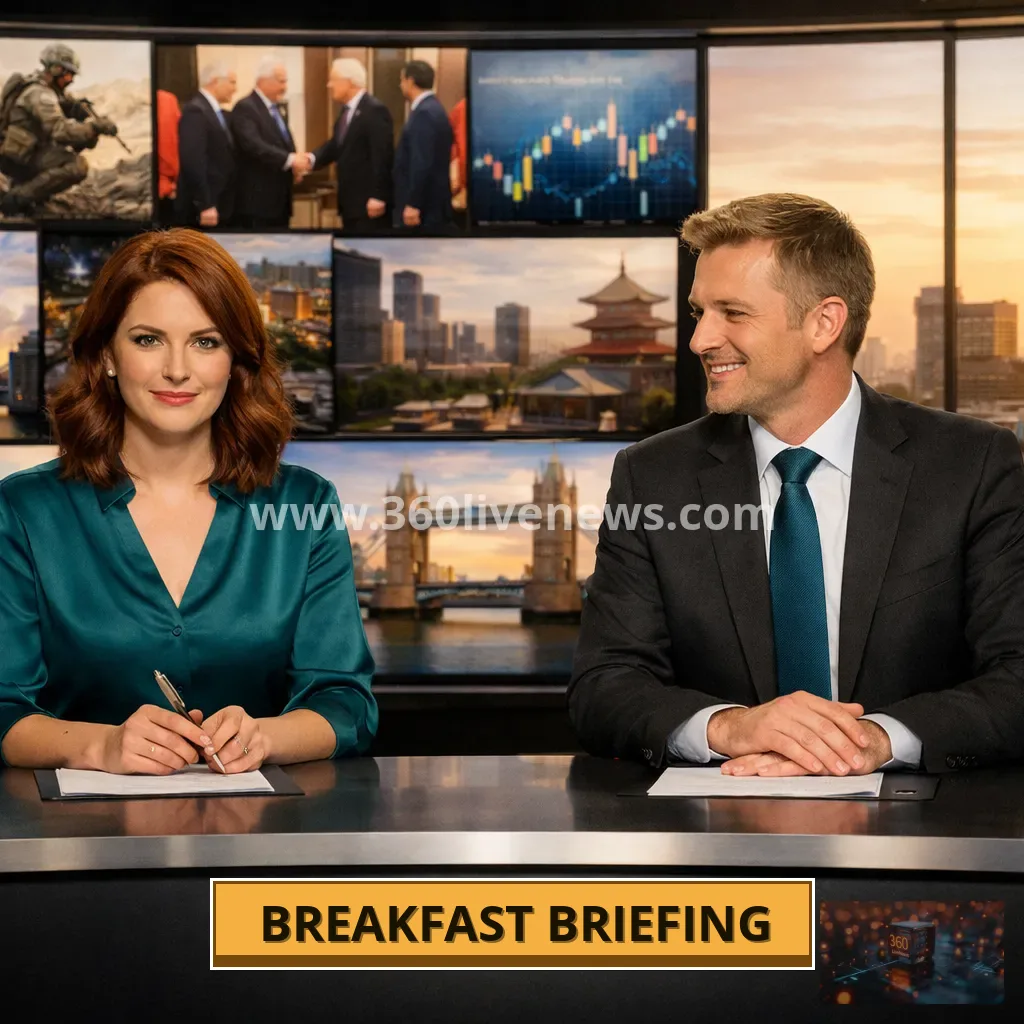 Breakfast News Recap: Kyiv under deadly attack as Iran talks, Gaza tensions and market moves dominate