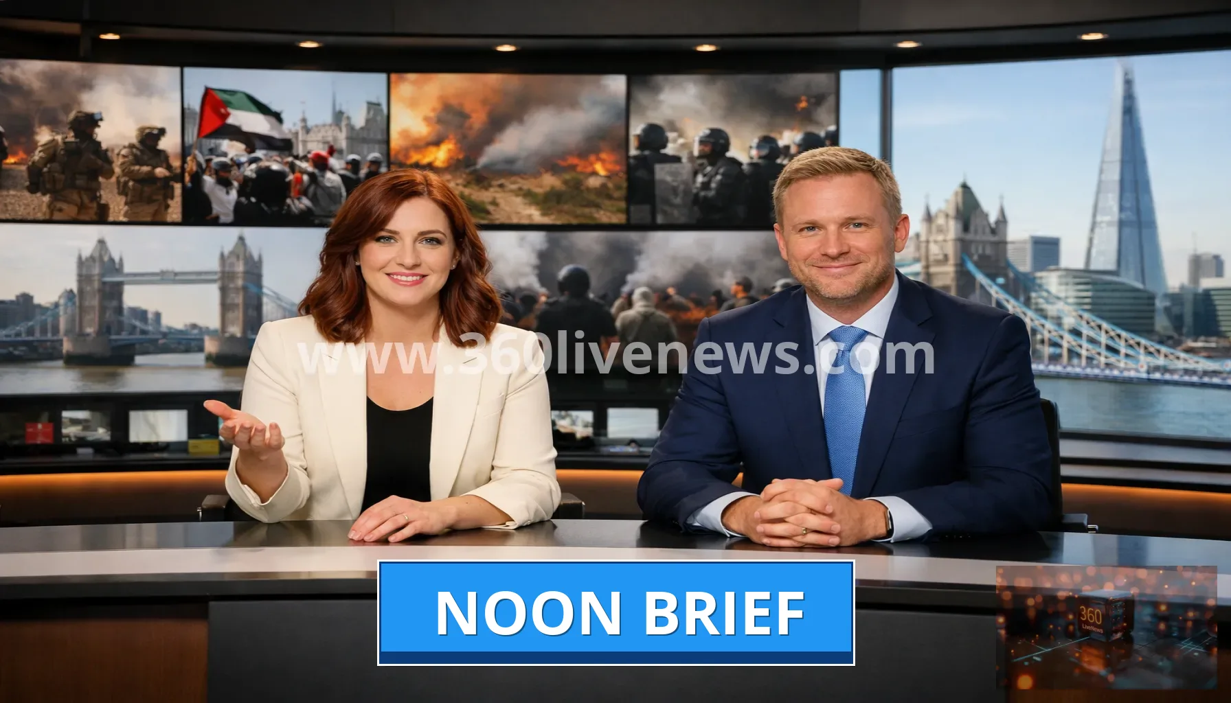 Noontime News Recap: Ukraine hit again as Israel expands West Bank settlements and Europe swelters
