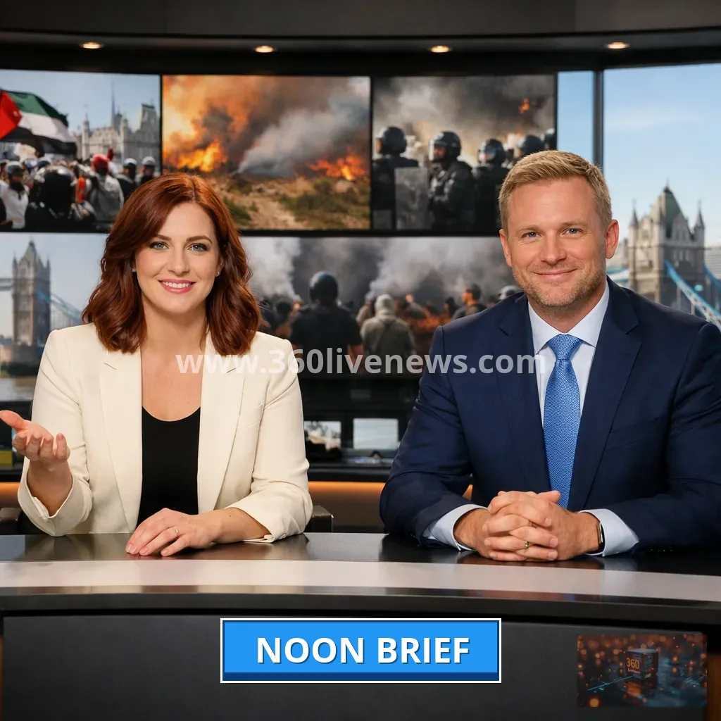 Noontime News Recap: Ukraine hit again as Israel expands West Bank settlements and Europe swelters