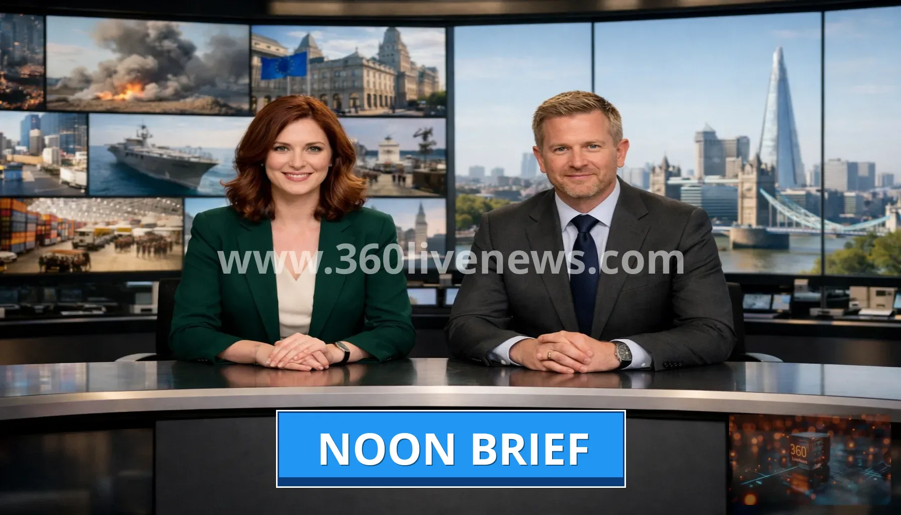 Noontime News Recap: Gulf tensions flare as Russia strikes Ukraine and Trump threatens EU tariffs