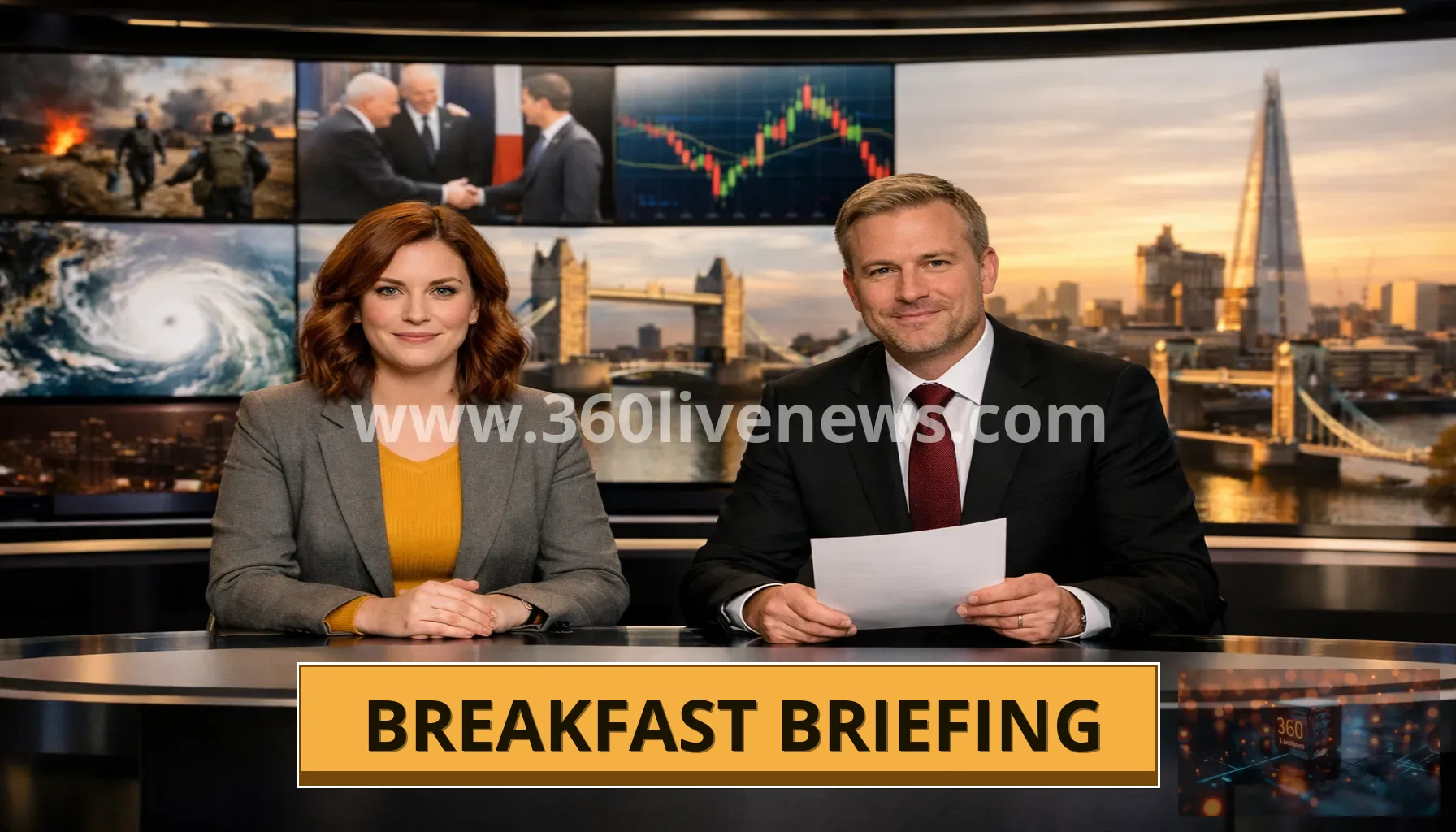 Breakfast News Recap: Ukraine, Pakistan and Middle East tensions dominate as markets trade mixed