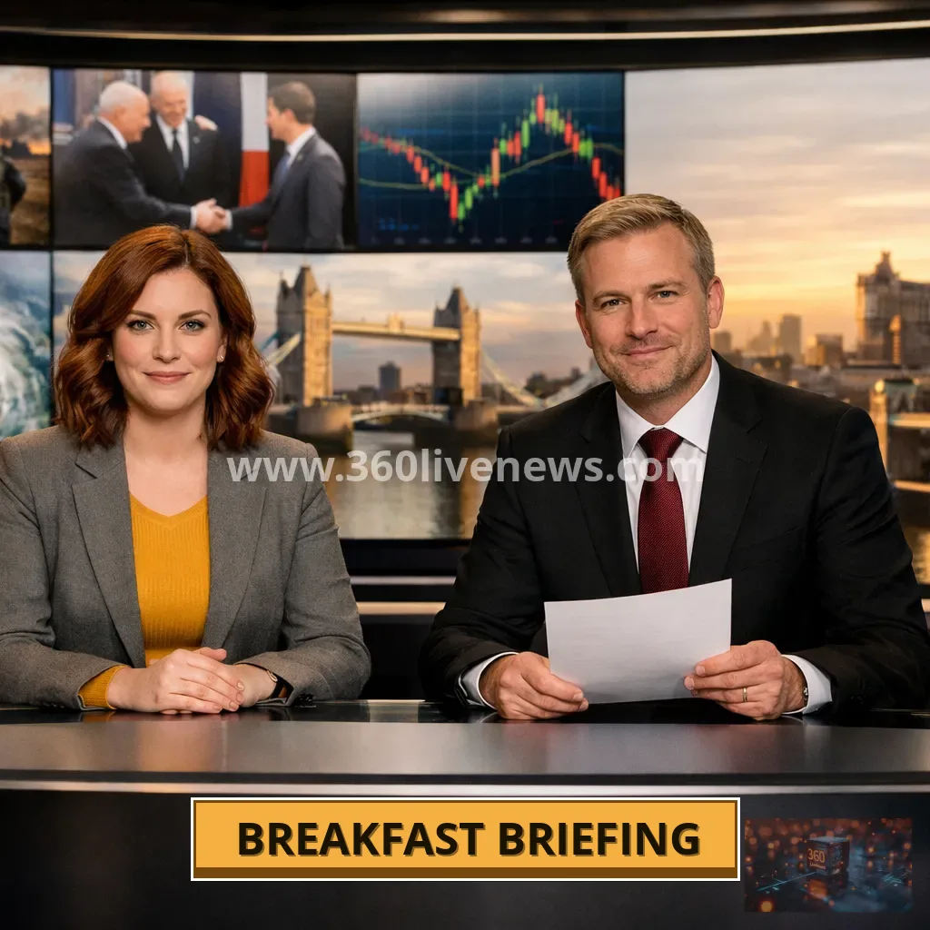 Breakfast News Recap: Ukraine, Pakistan and Middle East tensions dominate as markets trade mixed