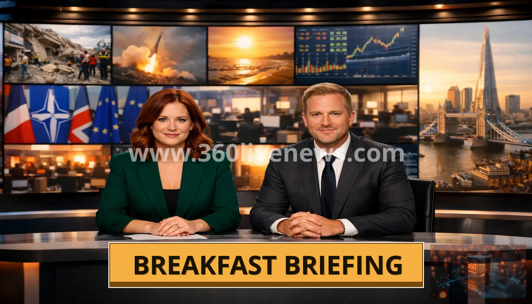 360LiveNews Breakfast News: Venezuela quake toll rises as Iran tensions, UK heatwave and market swings dominate