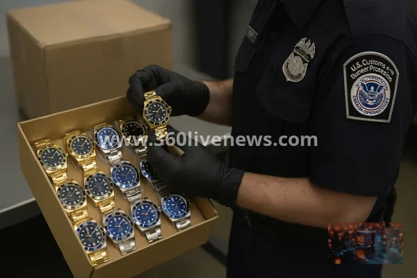 Bogus watches intercepted by CBP officers in Cincinnati