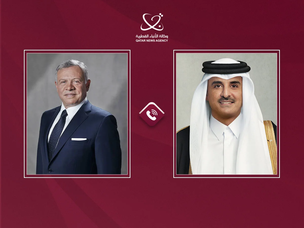 Qatar and Jordan Discuss Regional Security Amid Iranian Aggression