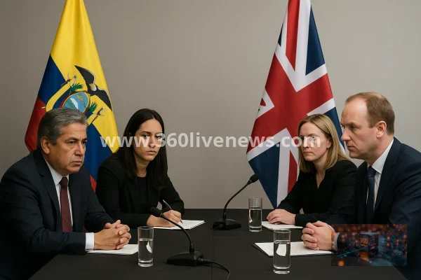 Ecuador and UK Hold First Bilateral Political Consultations to Boost Security and Trade