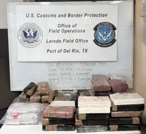 US Border Officers Seize Over $2.2M in Cocaine, Heroin and Fentanyl at Texas Checkpoint