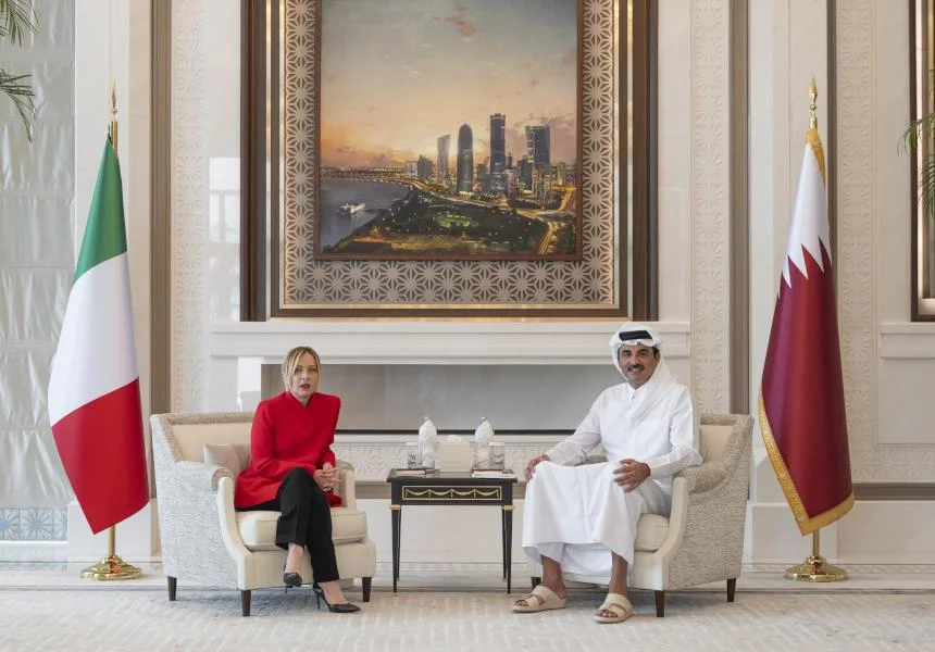 Italy’s PM Meloni Meets Saudi Crown Prince to Boost Military Support and Energy Security