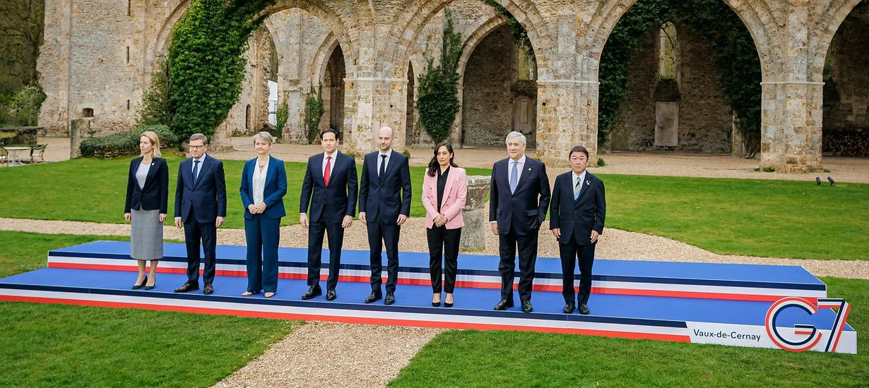 G7 Foreign Ministers Meet Near Paris to Address Ukraine and Middle East Crises
