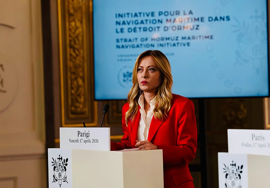President Meloni Addresses Maritime Navigation and Security in Strait of Hormuz Conference
