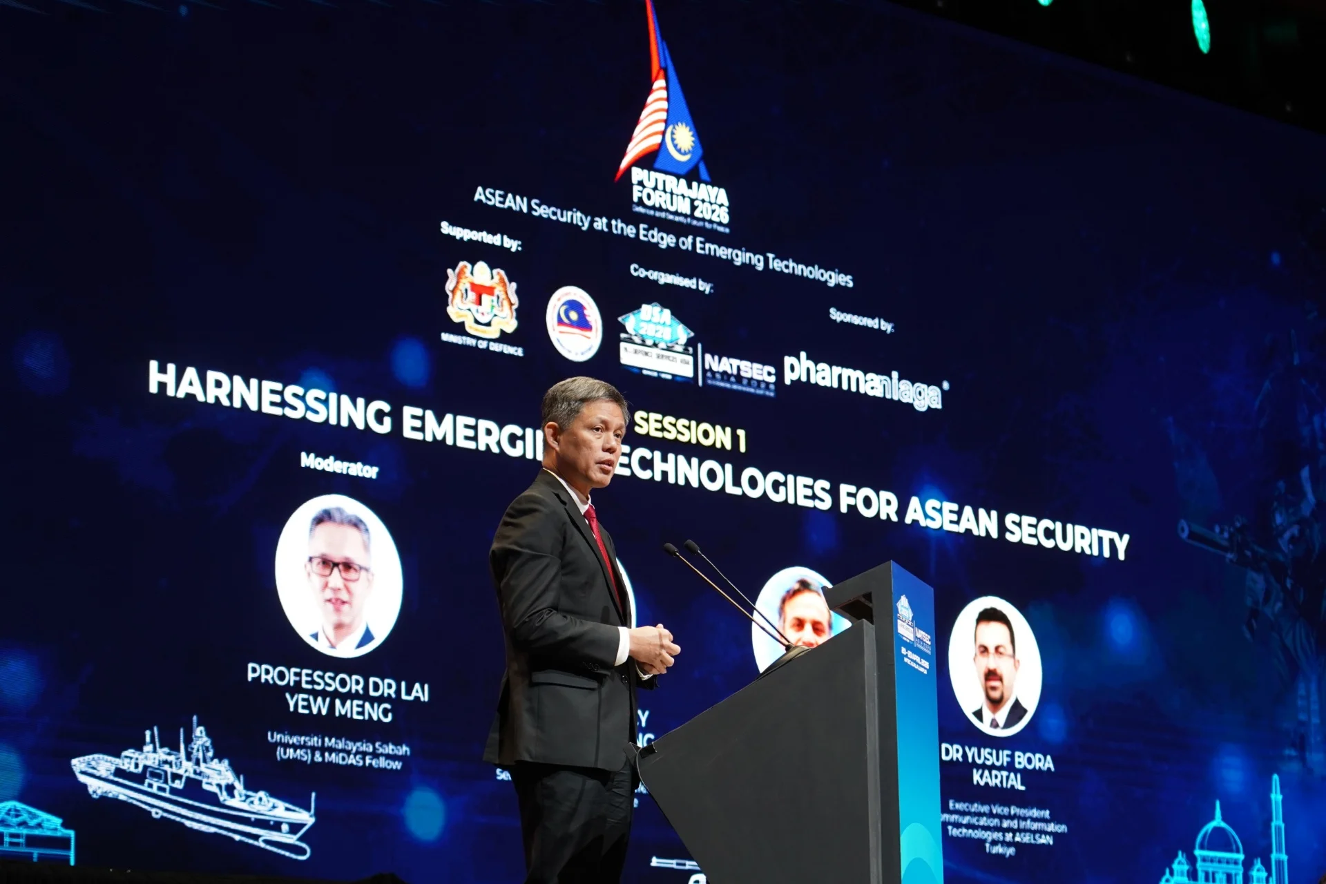 Defence Minister Chan Chun Sing Highlights Technology's Role in ASEAN Security at 8th Putrajaya Forum