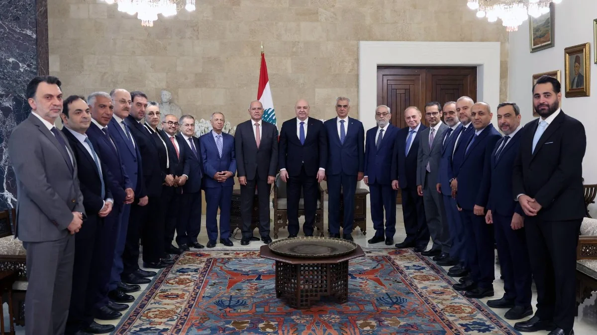 Aoun receives delegation urging renewal of UNIFIL mandate in Lebanon