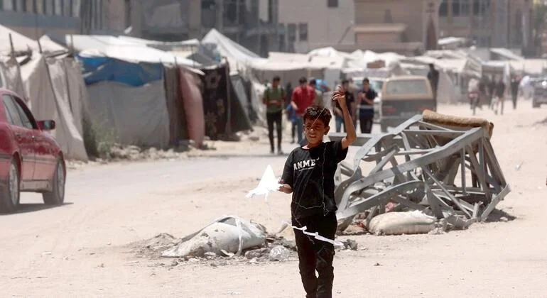 OCHA says Israeli attacks killed four children and destroyed aid supplies in Gaza