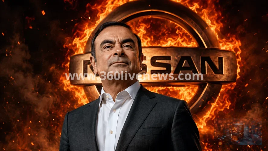 The Ghosn Paradox The Imperial Savior, His Cinematic Escape, and the Desperate Call to Salvage a Crumbling Nissan